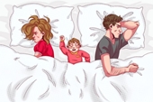 7 vấn đề của các cặp đôi khi chung giường