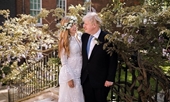 Hé lộ ảnh cưới lần ba của Thủ tướng Anh