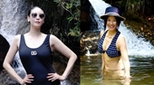 Hà Kiều Anh, Hồng Nhung nóng bỏng với bikini
