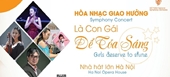 Hòa nhạc giao hưởng ‘Là con gái để tỏa sáng’ được tổ chức online