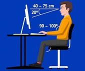7 cách duy trì tư thế tốt khi ngồi làm việc quá lâu
