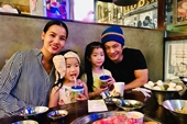 Tuổi thơ hai con gái của Dustin Nguyễn ở Mỹ