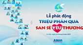 “Triệu phần quà san sẻ yêu thương” đã nhận được 72 256 suất quà trị giá trên 21 tỷ đồng