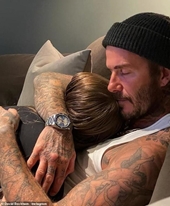 Beckham khoe khoảnh khắc ấm áp bên con gái Harper
