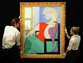Tranh vẽ Nàng thơ của Picasso được bán với giá 103 triệu USD