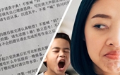 1 phụ nữ Trung Quốc ký hiệp ước đừng hỏi mẹ với con trai 7 tuổi