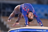 Simone Biles trở lại tranh tài ở nội dung cầu thăng bằng Olympic