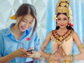 Cô gái người Khmer đang là ứng viên sáng của Hoa hậu Hoàn vũ Việt Nam