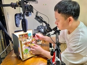 Chàng trai Việt làm món ăn siêu nhỏ, lên truyền hình Nhật