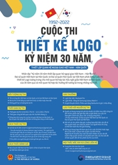 Cuộc thi thiết kế logo kỷ niệm 30 năm thiết lập quan hệ ngoại giao Việt Nam - Hàn Quốc năm 2022