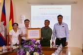 Cộng đồng người gốc Việt tỉnh Kandal được nâng cấp trường học