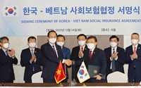 Lần đầu tiên ký Hiệp định song phương Việt Nam - Hàn Quốc lĩnh vực BHXH
