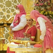 Đám cưới xa hoa của hoàng gia Brunei