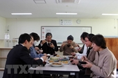 Bữa cơm tất niên ấm áp của du học sinh Việt Nam tại Nhật Bản