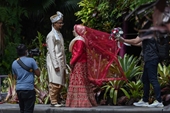 Hàng trăm cặp đôi ở Singapore muốn kết hôn vào ngày độc nhất vô nhị 22-2