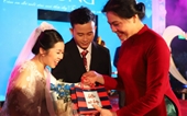 Hội LHPN Việt Nam tặng 20 chỉ vàng tại lễ cưới tập thể của y, bác sỹ Bệnh viện Quân y 175