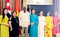 Thắt chặt mối quan hệ hữu nghị phụ nữ Việt Nam - Cuba