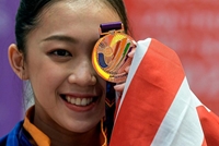 SEA Games 31 Nữ võ sỹ Malaysia dành huy chương tặng người mẹ quá cố