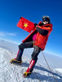 Nữ vận động viên Việt Nam đầu tiên hạ gục Everest tiếp tục hành trình