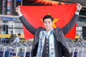 Ngô Hoàng Phi Việt lên đường thi Mister National Universe 2022