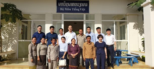 Duy trì hỗ trợ giáo viên Việt Nam giảng dạy Tiếng Việt tại Lào