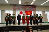 Lễ tốt nghiệp tại Nhật lần đầu tiên cho sinh viên Đại học Đông Á