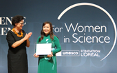 Nữ khoa học trẻ Việt Nam được UNESCO tôn vinh