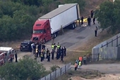 Mỹ phát hiện xe tải chứa thi thể 46 người nhập cư ở bang Texas