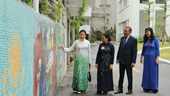 Khánh thành bức tranh tường Kazakhstan tại Việt Nam