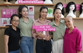 Miss World Vietnam Thí sinh cắt phăng tóc ủng hộ bệnh nhân ung thư