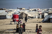 Pháp cho hồi hương nhiều phụ nữ và trẻ em tại các khu trại ở Syria