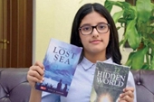 Cô bé 12 tuổi lập kỷ lục người trẻ nhất thế giới xuất bản một bộ sách