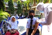 98,5 dân số Indonesia đã có kháng thể phòng chống COVID-19