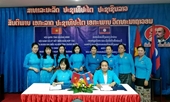 Hội Liên hiệp phụ nữ tỉnh Quảng Bình - Khăm Muồn Lào  Tăng cường hợp tác, cùng nhau phát triển