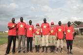Đội Công binh Việt Nam giúp người dân Abyei thoát khỏi cảnh ngập úng và bùn lầy