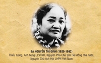Kỷ niệm 30 năm ngày mất của Nữ tướng Nguyễn Thị Định Người sáng tạo chiến pháp ba mũi giáp công