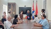 Cựu sinh viên Việt Nam hỗ trợ Cuba khắc phục hậu quả vụ cháy Matanzas