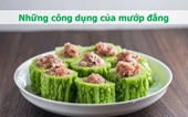 Nước ép, trà mướp đắng vừa giảm cân lại phòng ung thư