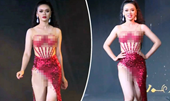 Hoa hậu Hòa bình Campuchia 2022 gây tranh cãi vì trang phục phản cảm