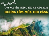Festival Cao nguyên trắng Bắc Hà 2022 Hương cốm mùa Thu vàng