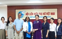 Chủ tịch Hội LHPN Việt Nam và Giám đốc điều hành ITC thảo luận các vấn đề liên quan đến hỗ trợ phụ nữ
