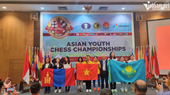 Học sinh Việt Nam giành 14 huy chương Vàng, dẫn đầu giải Cờ vua trẻ Châu Á 2022