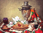 Độc đáo văn hóa trà trong ẩm thực Nga