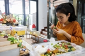 Tiệm tạp hóa rau củ quả mini