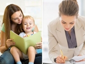 Sự khác biệt rõ rệt giữa đứa trẻ được mẹ chăm sóc toàn thời gian và đứa trẻ có người mẹ đi làm