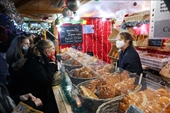 Chợ Giáng sinh Brussels Bỉ nhộn nhịp trở lại