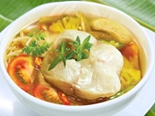 Món canh chua cá của Việt Nam vào nhóm 10 món canh hoặc súp rau được chấm điểm cao nhất