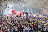 Làn sóng đình công và biểu tình tại Pháp có dấu hiệu hạ nhiệt