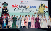 “Sắc màu di sản” tôn vinh áo dài Việt Nam và trang phục truyền thống Ukraina