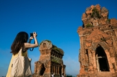 Vẻ đẹp tháp cổ ngàn năm tuổi của người Chăm ở Bình Định
